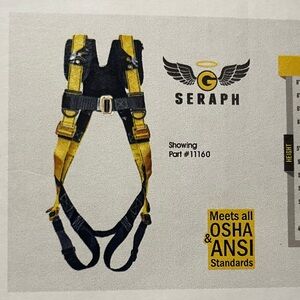 Seraph Harness - Yellow and Black